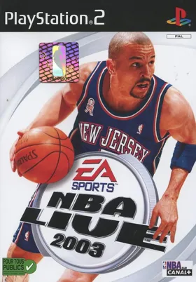 NBA Live 2003 box cover front